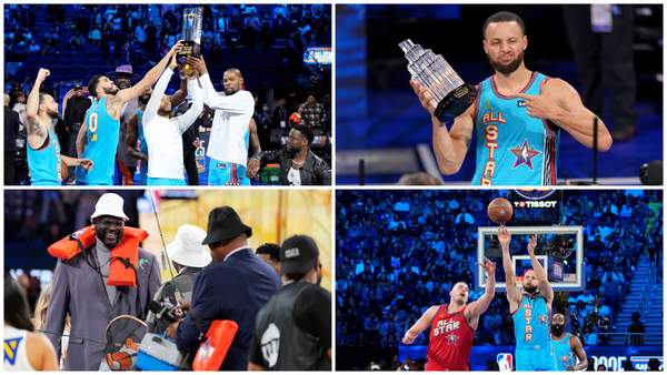 Curry 'The Gangster' wins the NBA All-Star MVP, LBJ misses the show after 20 years