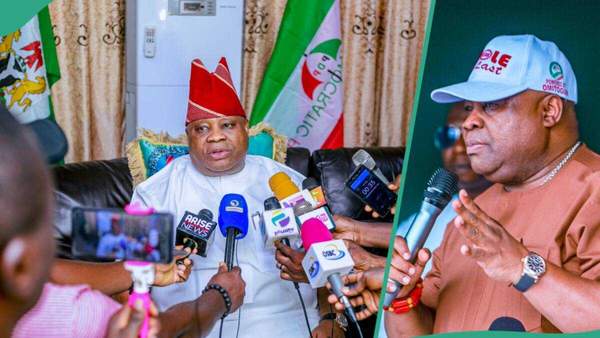 BREAKING: Chaos erupts as PDP, APC members bring out guns, other weapons