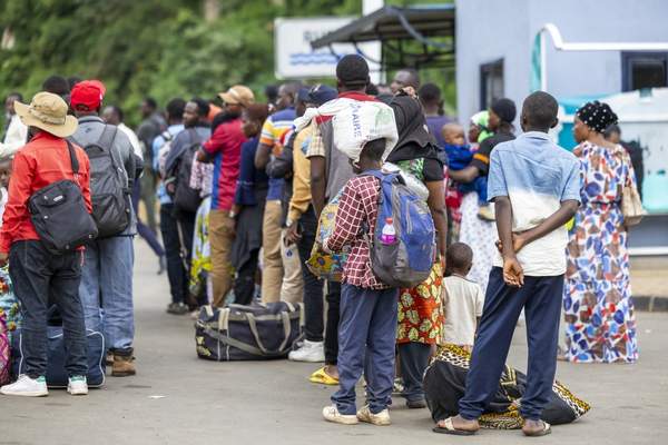 DR Congo crisis: Over 400 Congolese fleeing violence helped move to M23 held Bukavu, Goma