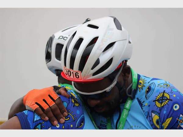 Blind cyclist overcomes the odds at the 36th Dis-Chem Ride for Sight