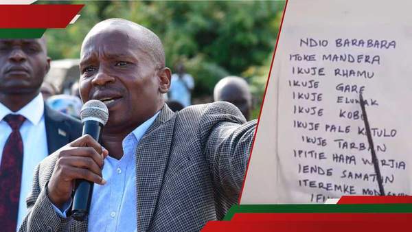 Kindiki says govt is constructing viral Isiolo-Mandera Road, dismisses critics: "Hawajui Kotulo"