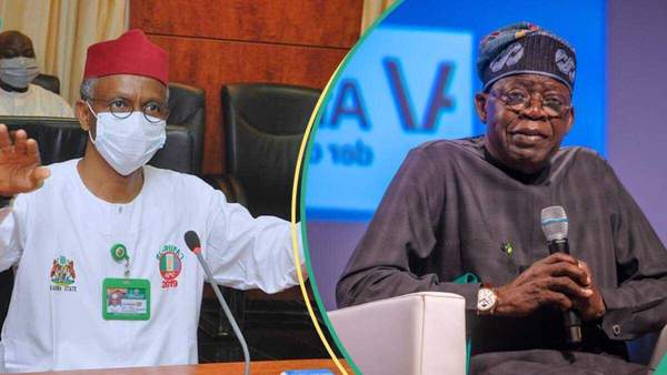 Tinubu vs El-Rufai: Winner finally predicted ahead of 2027