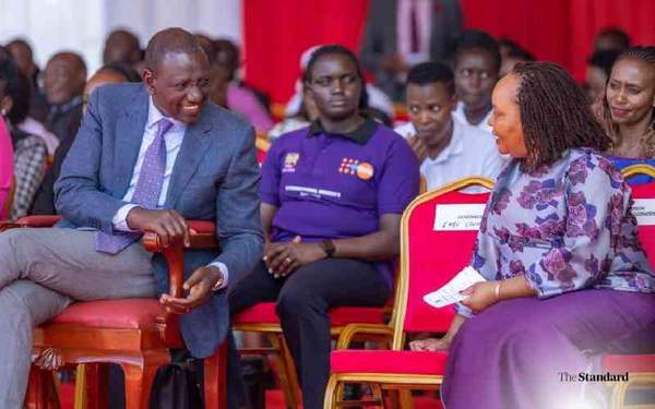 Waiguru rallies support for Ruto in Mount Kenya