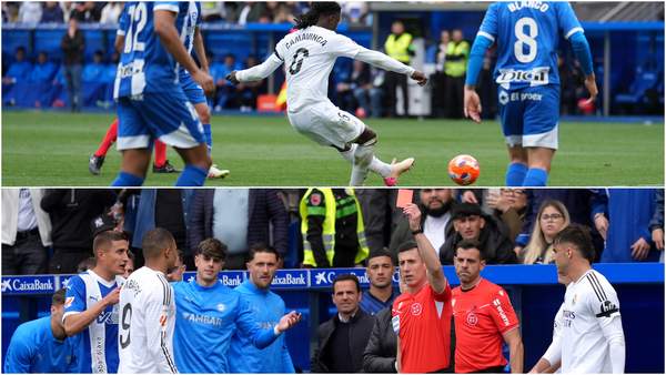 Festival of red cards and bad football - Real Madrid chases Barca