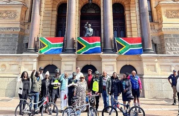 News24 | A hero's welcome for three young men who cycled from Limpopo to Cape Town