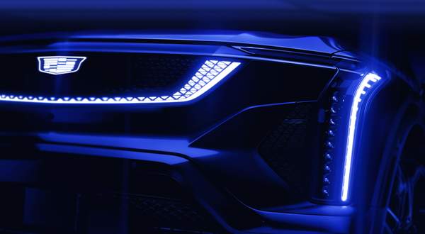 2026 Cadillac Optiq-V Teased Sporting Carbon Fiber Ahead of Summer Reveal