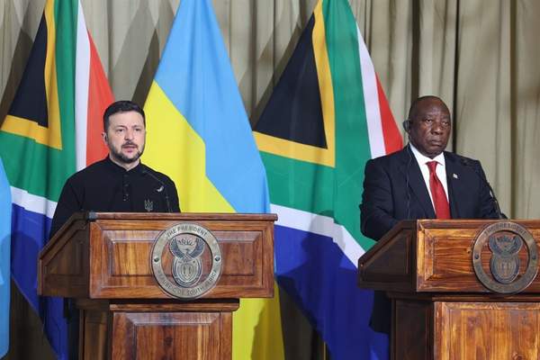 News24 | Ukraine open to unconditional ceasefire, Zelensky tells Ramaphosa during Pretoria talks