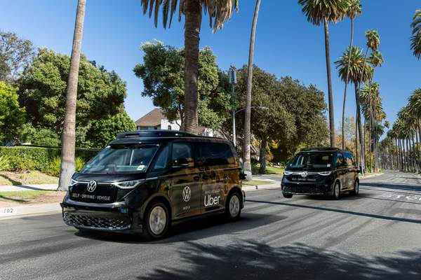 Uber to Add Thousands of Self-Driving Electric VW Microbuses to Fleet