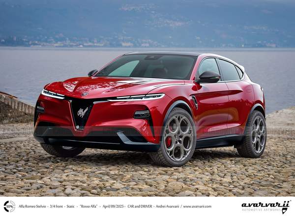 2027 Alfa Romeo Stelvio Is a Svelte SUV Worth Waiting For