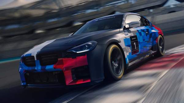 BMW's New M2 Race Car Only Has Four Cylinders