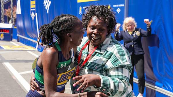 Sharon Lokedi on motivation for beating Hellen Obiri at Boston Marathon