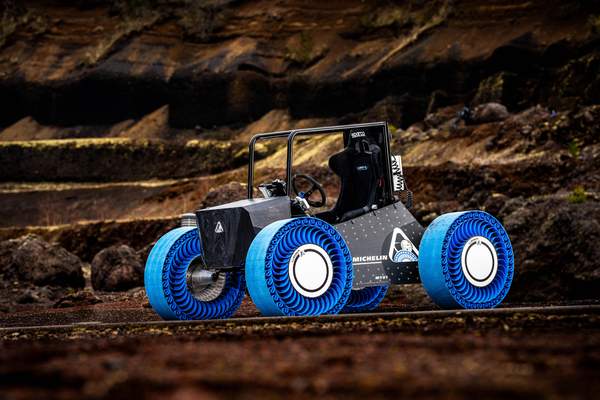 Michelin’s Moon-Spec Wheels Can Conquer Craters in Extreme Temps
