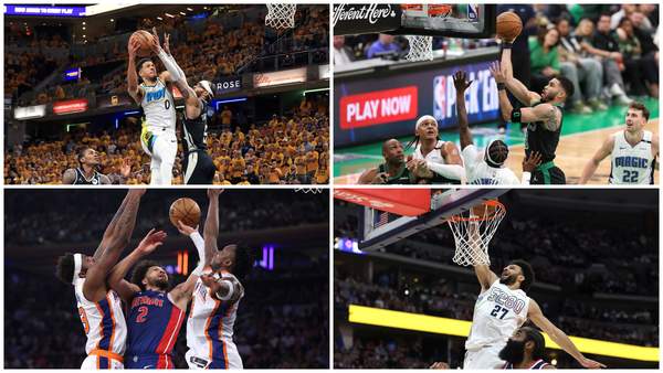 NBA: Pacers and Champs advance, fireworks in Denver and New York