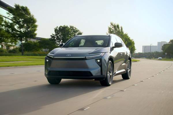 View Photos of the 2026 Toyota bZ