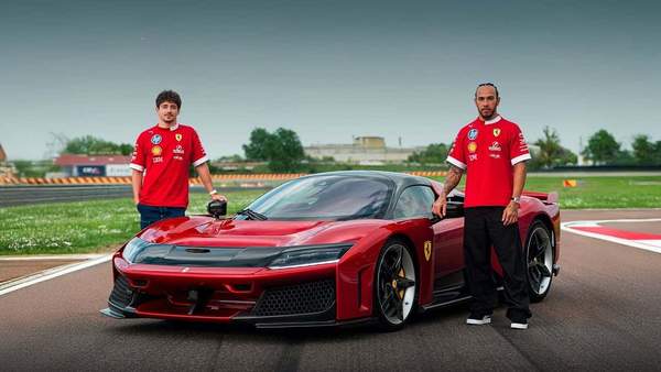 Lewis Hamilton Hypes Up The Ferrari F80: 'Fastest Road Car I've Ever Been In'