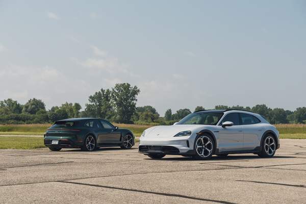 View Exterior Photos of the 2025 Porsche Taycan 4 and Taycan Turbo Cross Turismos
