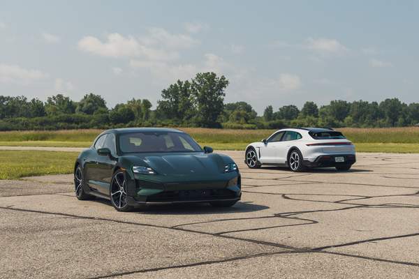 Tested: 2025 Porsche Taycan 4 and Taycan Turbo Cross Turismos